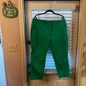 crown & ivy Green Ankle Pants